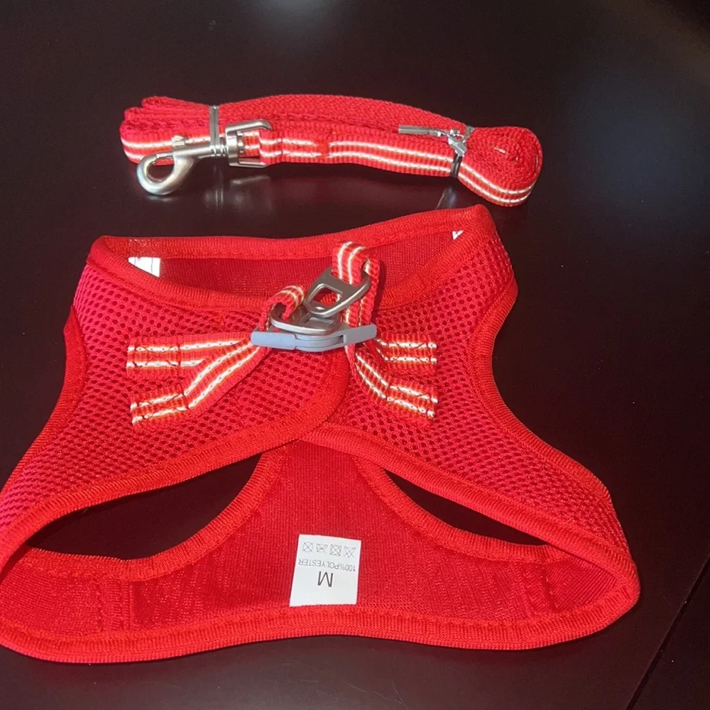 Medium harness and leash